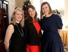Liz Hickey with Sarah McChrystal and Dovile Matelyte